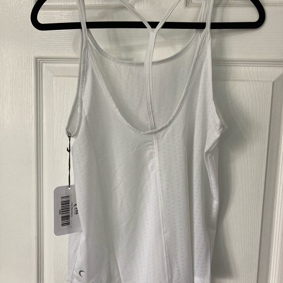 Zyia White T-Barre Tank-2 size L - Picture 5 of 5